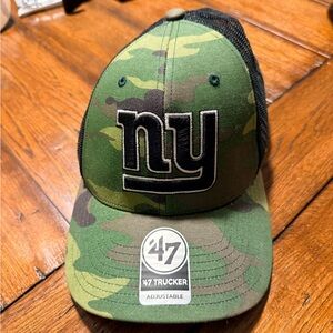 BN NY GIANTS CAMO HAT